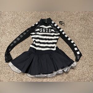 Weissmans Jailhouse dance costume Size large Child
